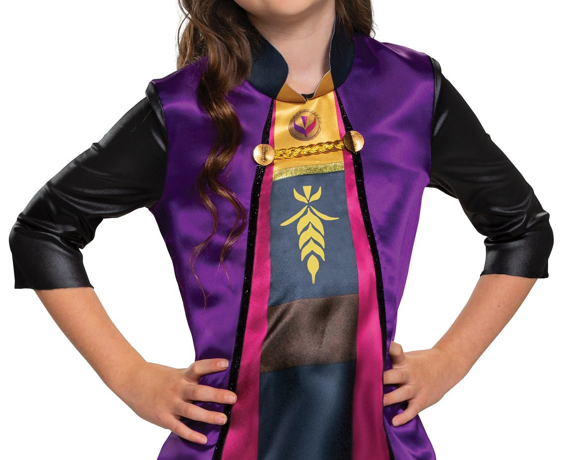 Anna Basic role-play costume - Frozen 2 (licensed), size M (7-8 yrs) EOL