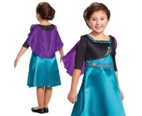 Anna Queen Basic role-play costume - Frozen 2 (licensed), size M (7-8 yrs) EOL