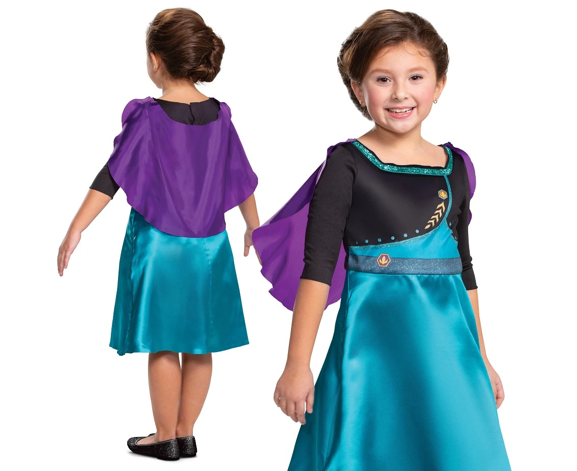 Anna Queen Basic role-play costume - Frozen 2 (licensed), size S (5-6 yrs) EOL