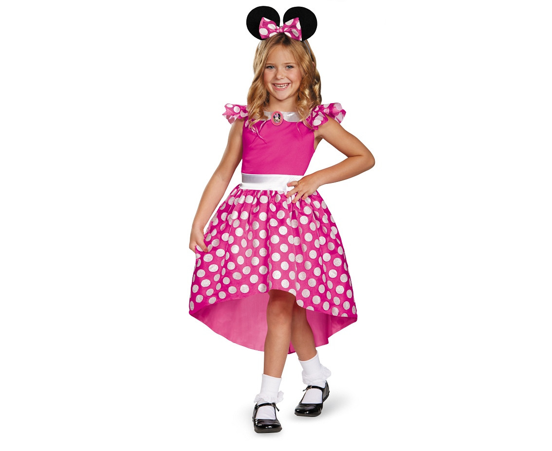 Minnie Pink Classic role-play costume - Minnie Mouse (licensed), size S (5-6 yrs)