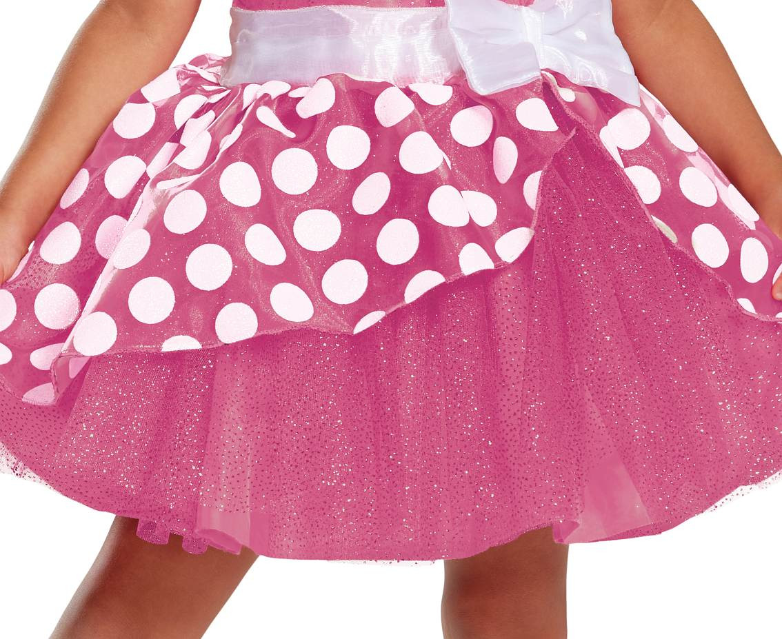 Minnie Pink Deluxe role-play costume - Minnie Mouse (licensed), size S (5-6 yrs)
