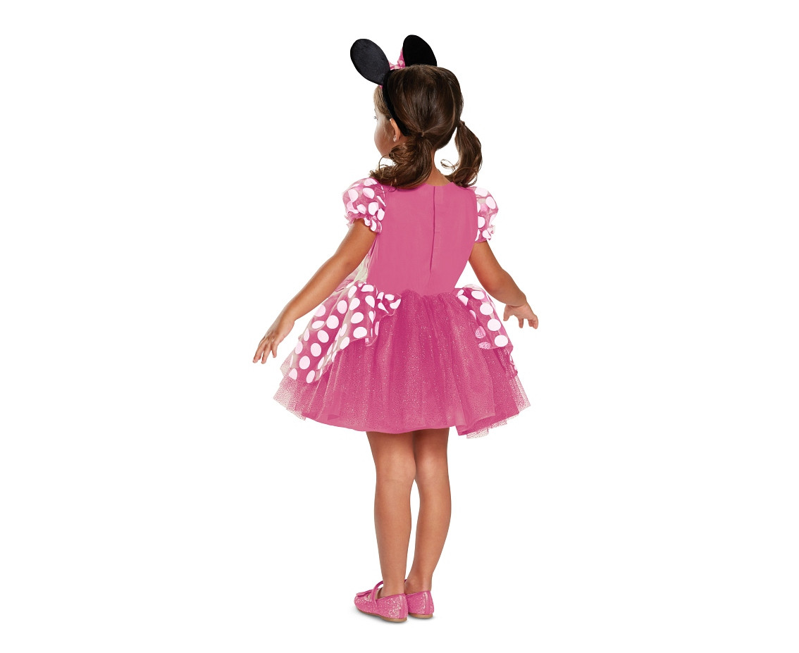 Minnie Pink Deluxe role-play costume - Minnie Mouse (licensed), size XS (3-4 yrs)