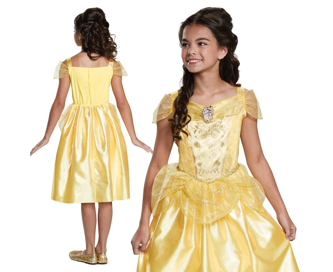 Belle Classic role-play costume - Princess (licensed), size M (7-8 yrs) EOL