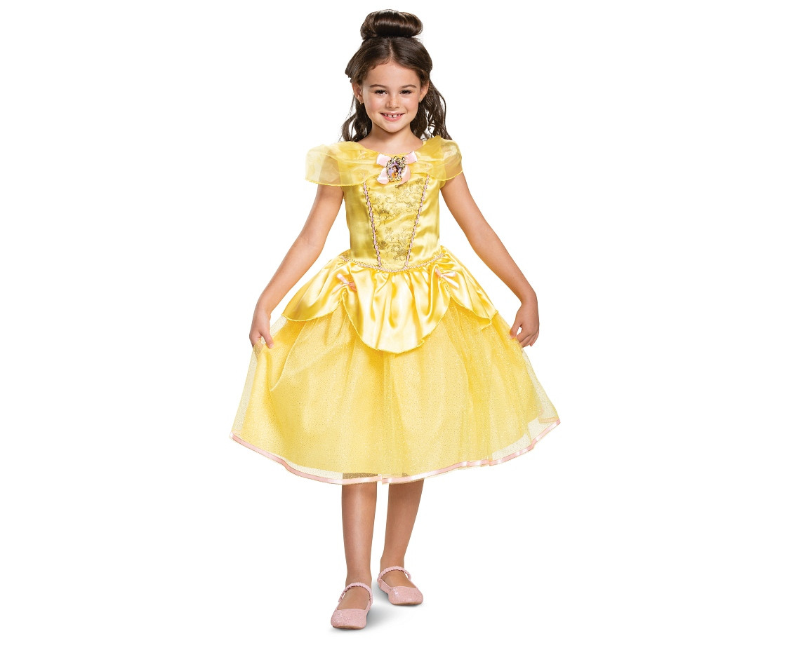 Belle Deluxe role-play costume - Princess (licensed), size S (5-6 yrs)