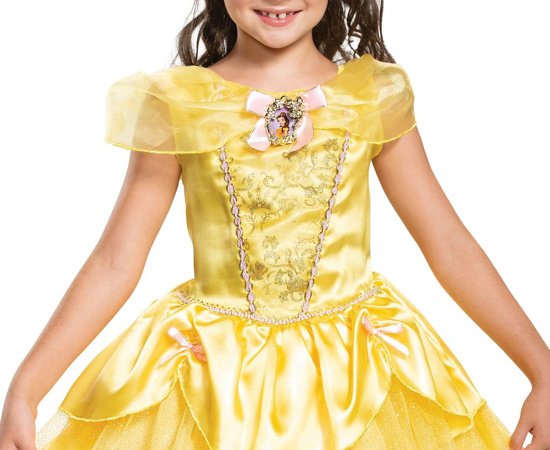Belle Deluxe role-play costume - Princess (licensed), size S (5-6 yrs)