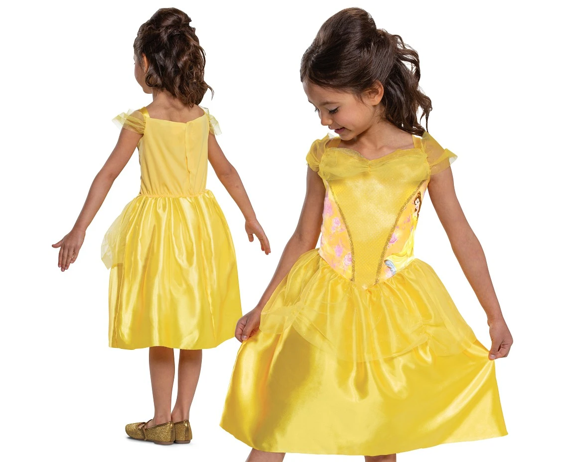 Belle Basic role-play costume - Princess (licensed), size M (7-8 yrs) EOL