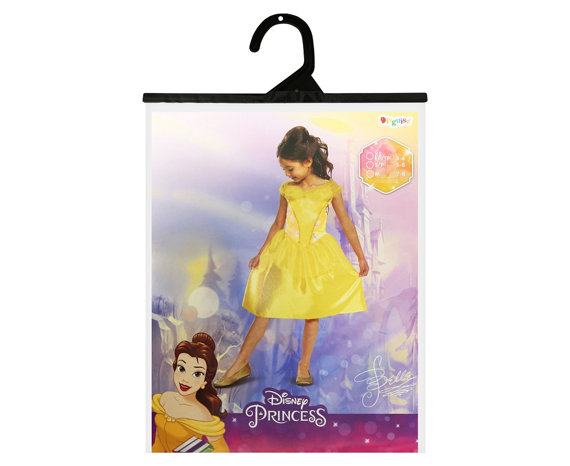 Belle Basic role-play costume - Princess (licensed), size S (5-6 yrs) EOL