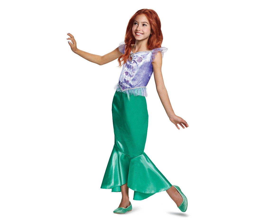 Ariel Classic role-play costume -The Little Mermaid Princess (licensed), size S (5-6 yrs)
