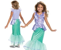 Ariel Deluxe role-play costume -The Little Mermaid Princess (licensed), size M (7-8 yrs) EOL