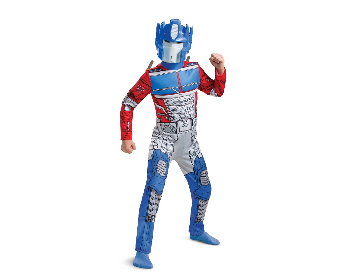 Optimus role-play costume - Transformers (licensed), size M (7-8 yrs)