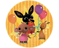 Paper plates Bing Party, 23 cm, 8 pcs EOL