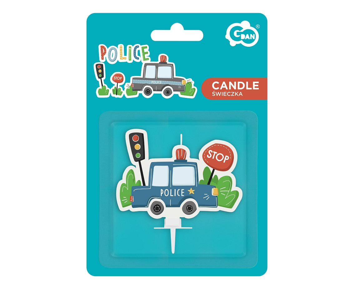 Candle Police, 5x7 cm