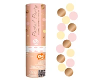 Confetti Cannon Circles (pink, rose-gold, ecru) / 15 cm EOL