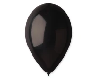 Balloons Gemar 10", pastel premium pastel black, 10pcs