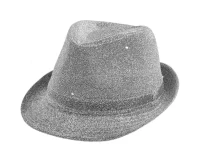 Hat Glitter, silver