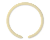 Balloons Gemar, modelling balloon type 160, ivory macaron, 100pcs