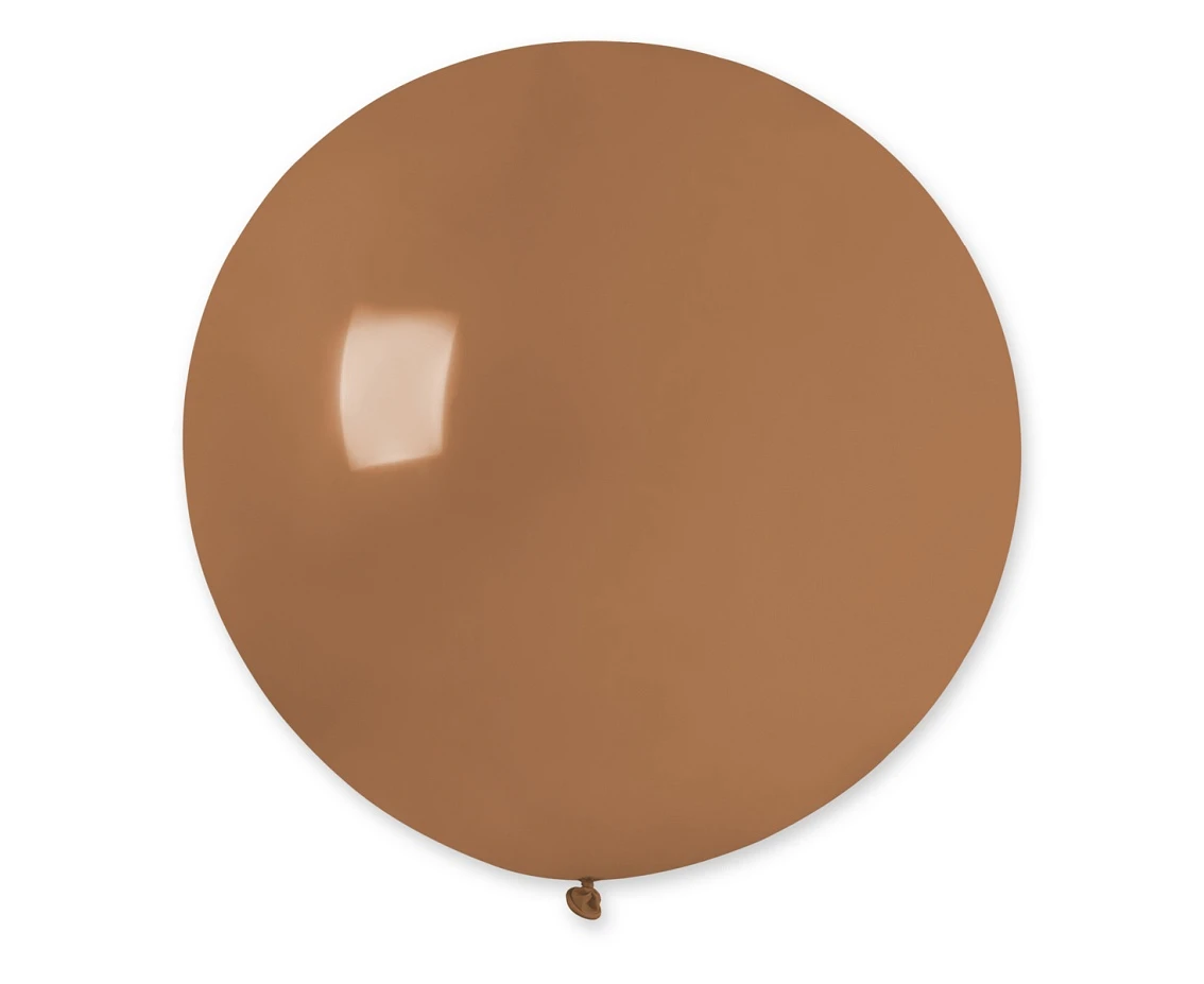 Balloons Gemar, ball pastel 0.80m mocha brown, 1pc