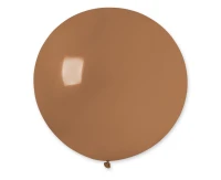 Balloons Gemar, ball pastel 0.80m mocha brown, 1pc