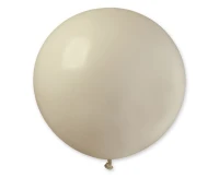 Balloons Gemar, ball pastel, 0.80m latte, 1pc