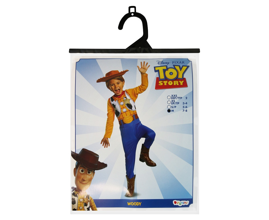 Woody Classic role-play costume - Toy Story 4 (licensed), size M (7-8 yrs)