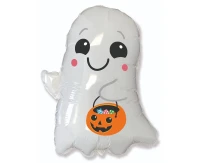 Foil balloon 24" FX Ghost with Bucket, packed