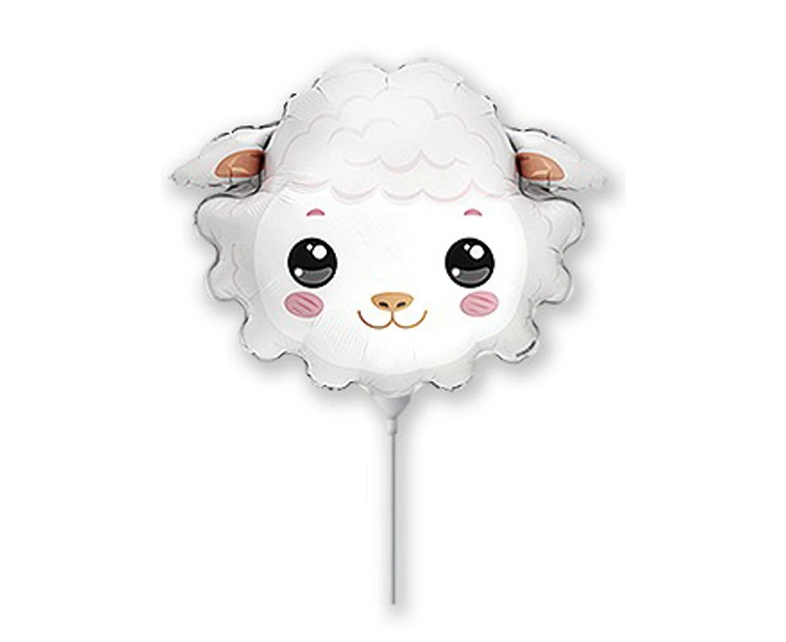 Foil balloon 14" FX - Sheep,  unpacked (flat)