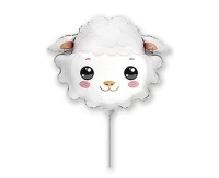 Foil balloon 14" FX - Sheep,  unpacked (flat)