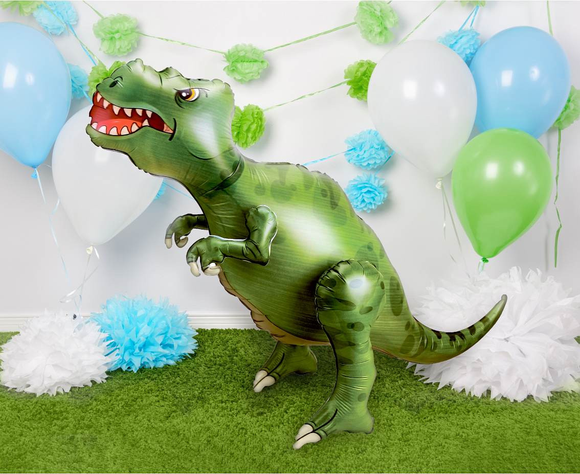 Foil balloon Tyrannosaurus 3D, 83x66x33 cm EOL