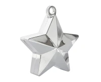 Balloon Weight Star Silver, 170 g EOL