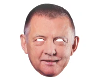 Paper mask "Marian Banaś"