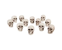 Set 12 Skulls (4 x 3 cm)