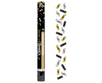 Canon confetti B&C gold-silver-black foil mix / 60cm