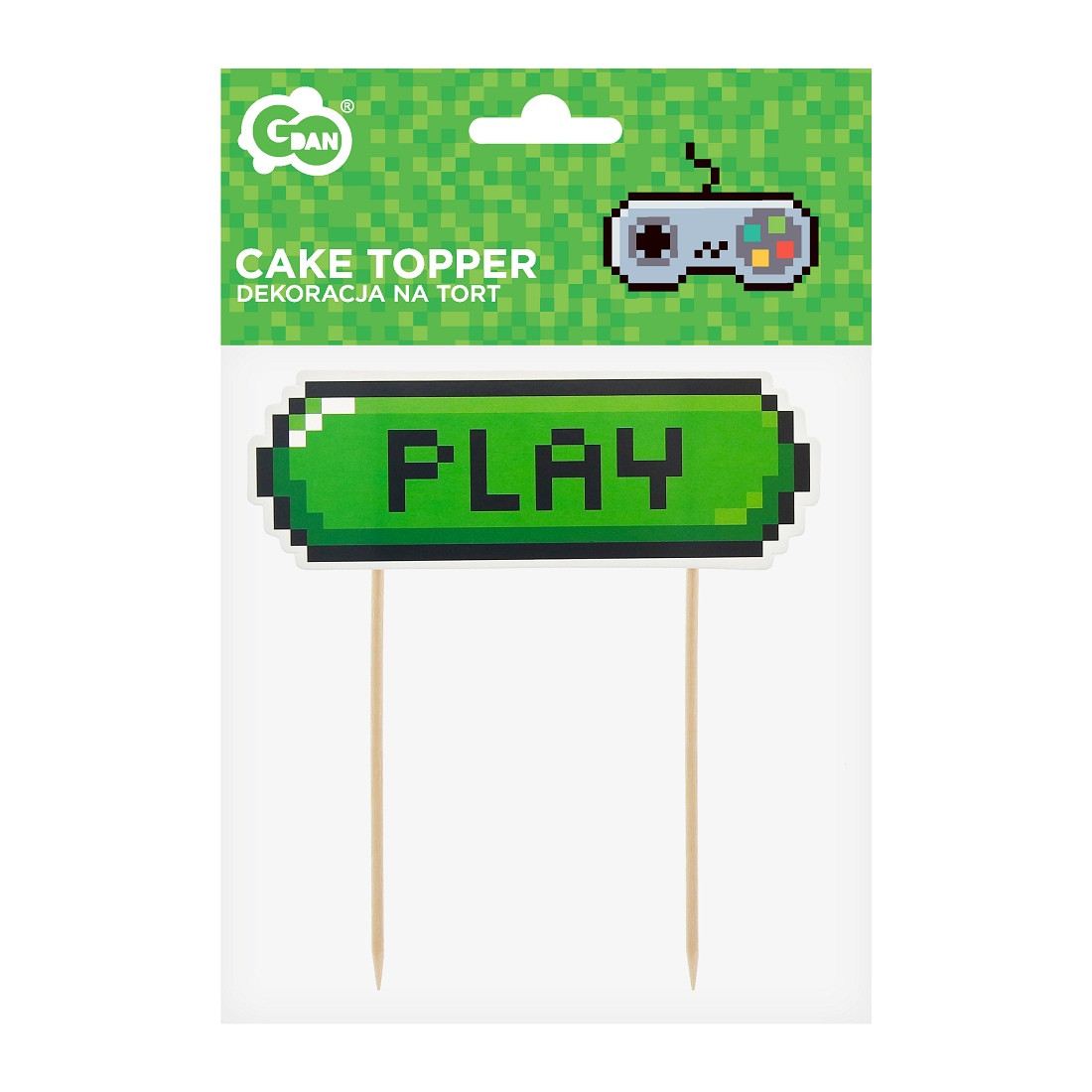Cake topper Game on - Play EOL