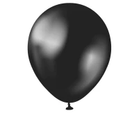Balloons B&C 5", metallic black, 20pcs