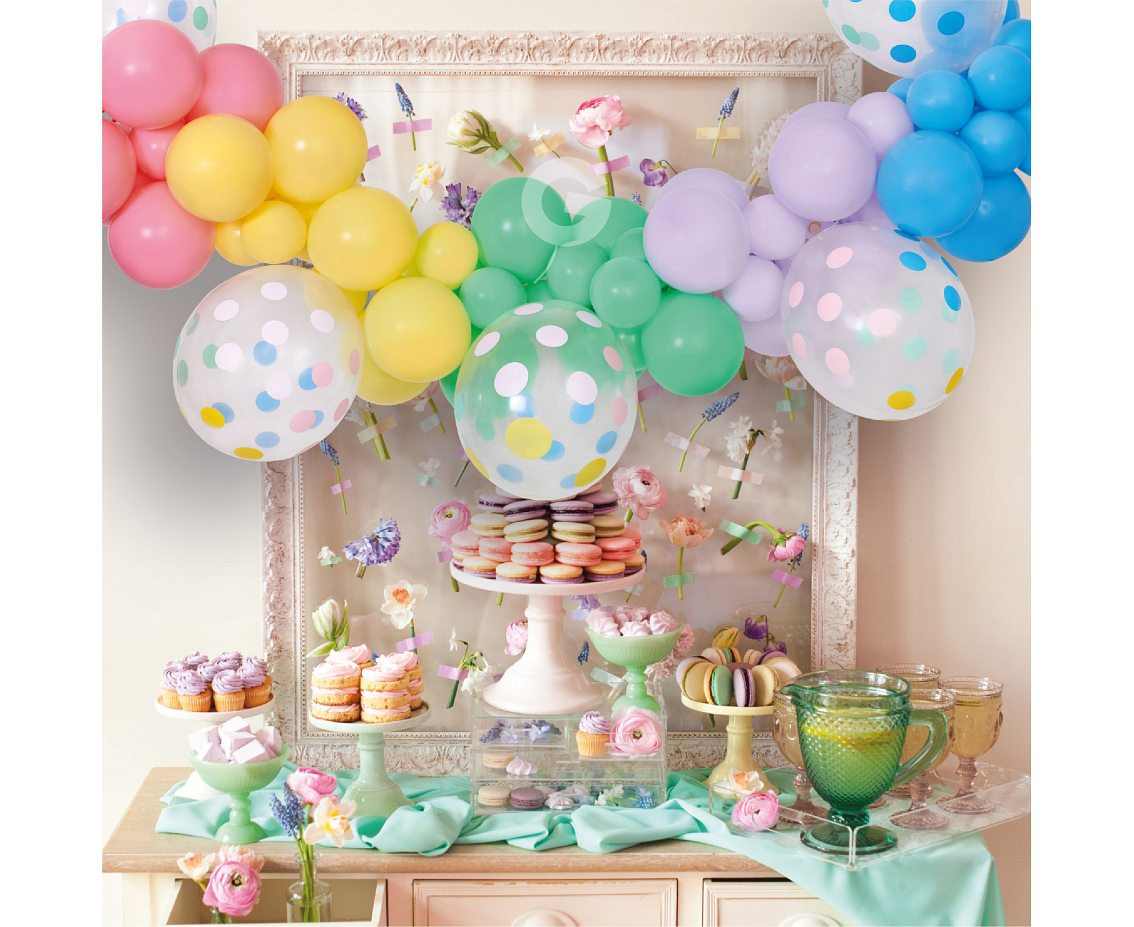 Balloons Gemar, diy garland macaron, 65pcs