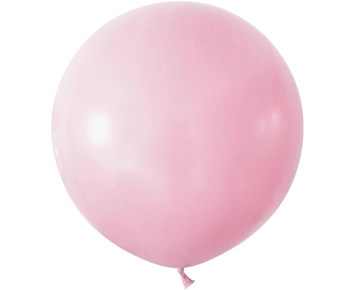 Balloons B&C 24", macaron light pink, 2pcs