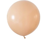 Balloons B&C 24", pastel nude, 2pcs