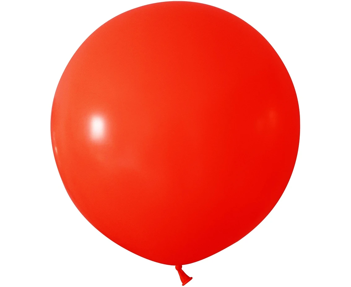 Balloons B&C 24", pastel red, 2pcs