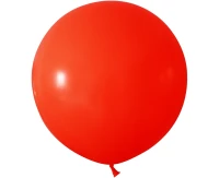 Balloons B&C 24", pastel red, 2pcs