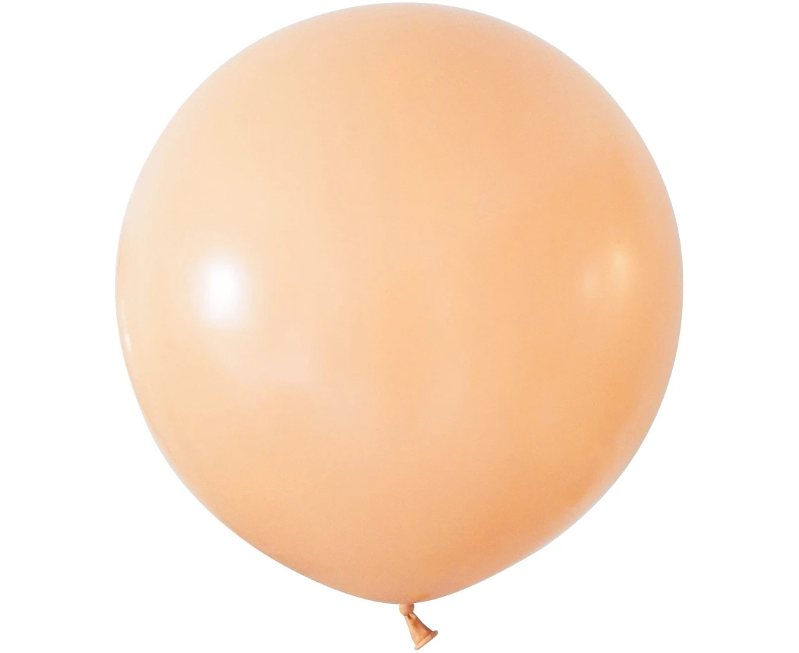 Balloons B&C 24", macaron salmon, 2pcs