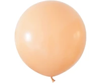 Balloons B&C 24", macaron salmon, 2pcs