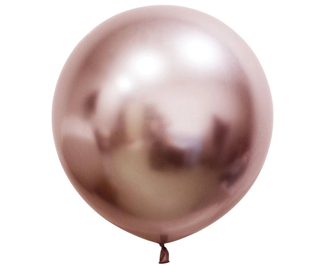 Balloons B&C 24", platinum rose-gold, 2pcs