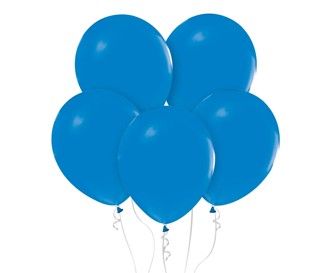 Balloons B&C 18", pastel blue, 5pcs