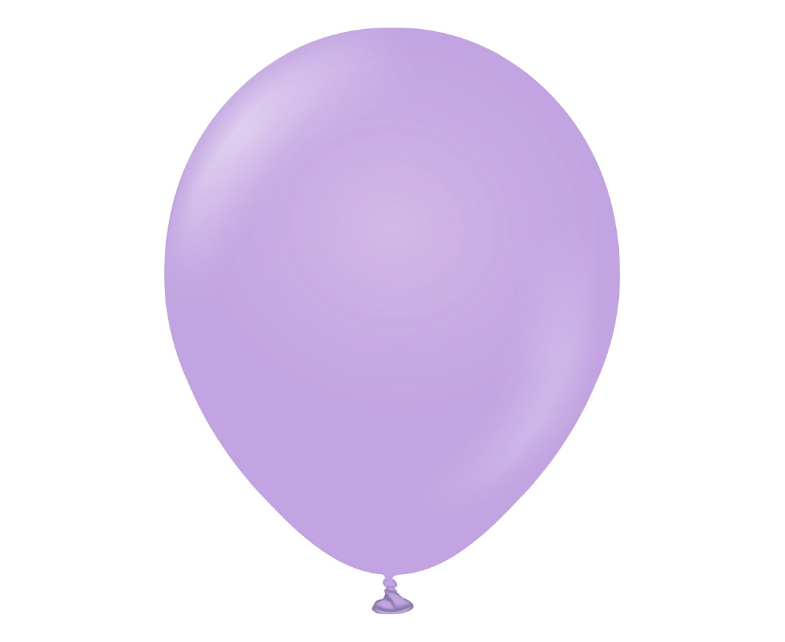 Balloons B&C 18", macaron lavender, 5pcs
