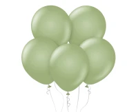 Balloons B&C 18", grey-green pastel, 5pcs