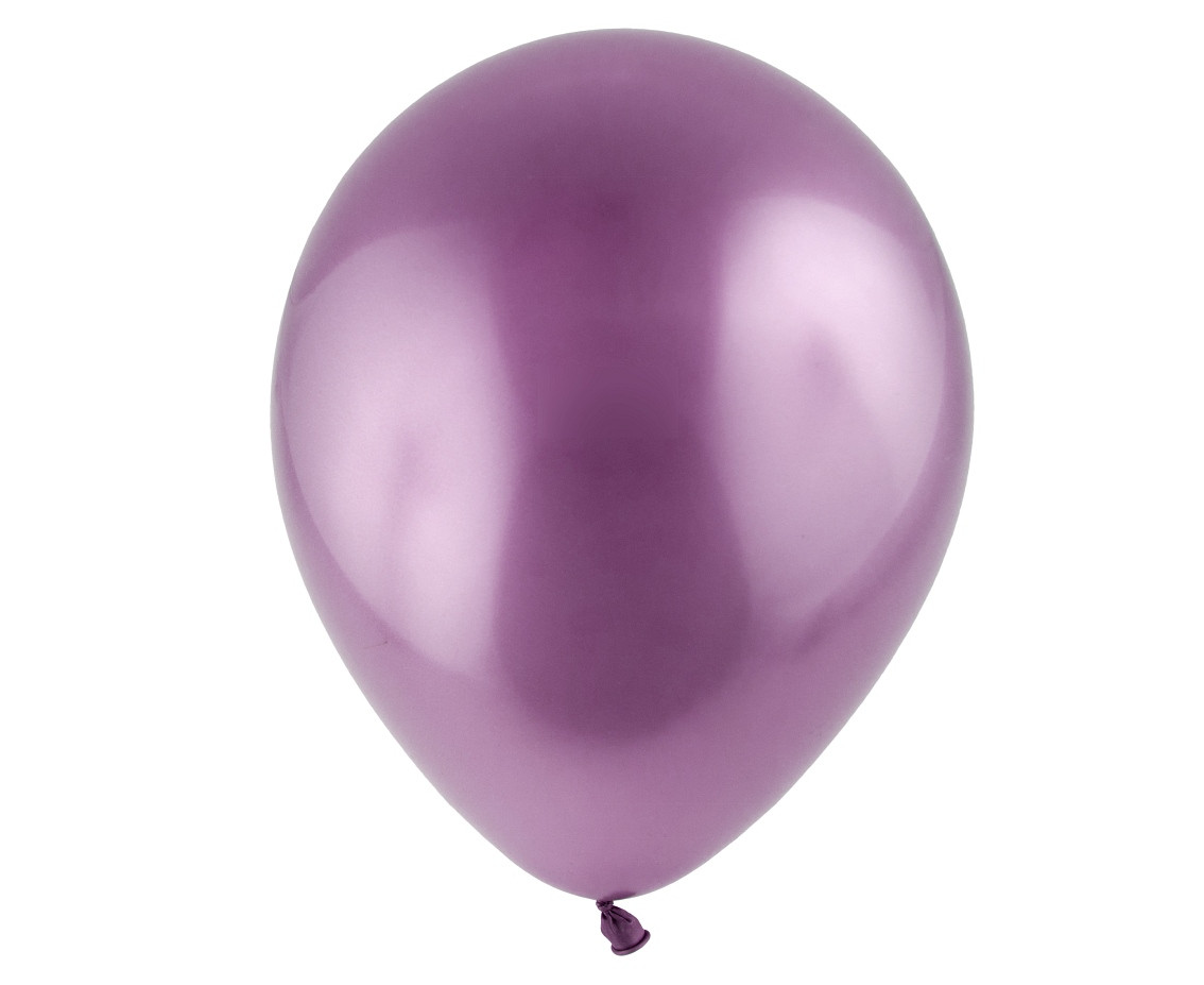 Balloons Elegant Party Mix, metallic platinum,12" / 100 pcs.