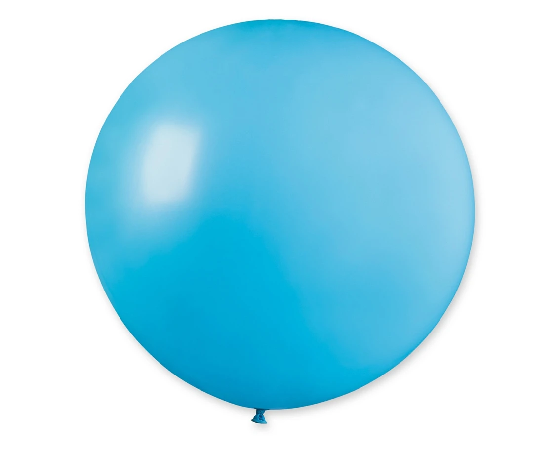 Balloon G30, pastel ball, blue, 80 cm