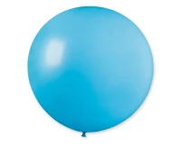 Balloon G30, pastel ball, blue, 80 cm