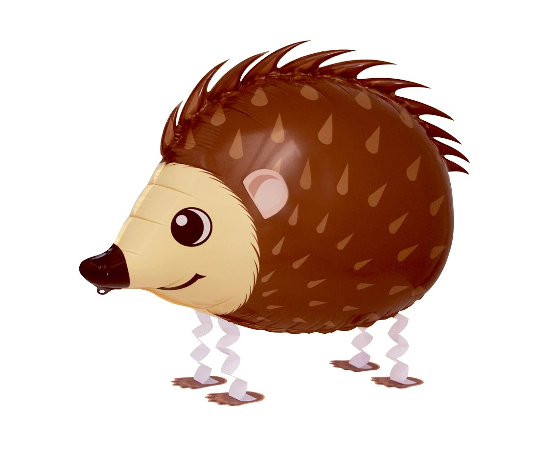 Foil balloon Hedgehog, 51x37cm, walking balloon