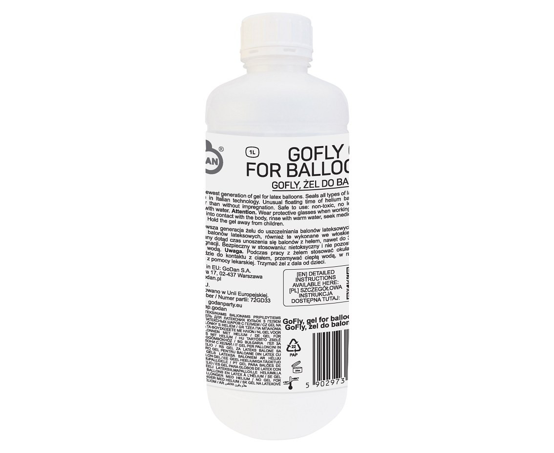 GoFly, gel for balloons, 1,00 l
